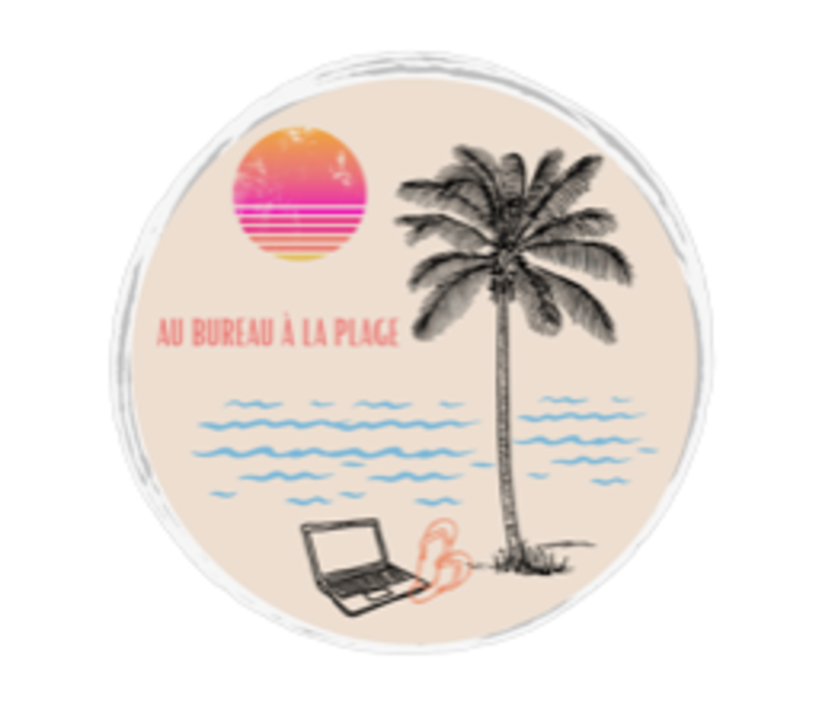 Au bureau  la plage